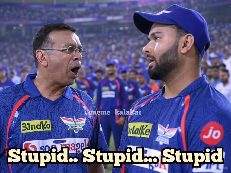 IPL 2025 Drama Rishabh Pant’s Poor Start Sparks Debate