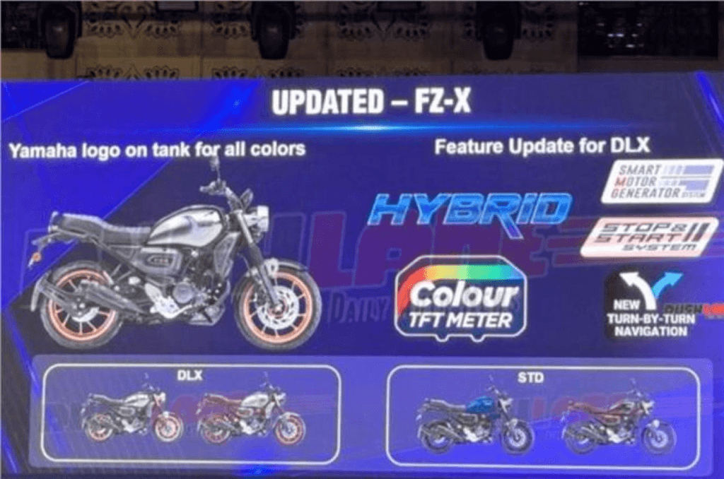 Yamaha FZ-X Hybrid Launched in India at Rs. 1.49 Lakh with Advanced Eco-Assist Tech