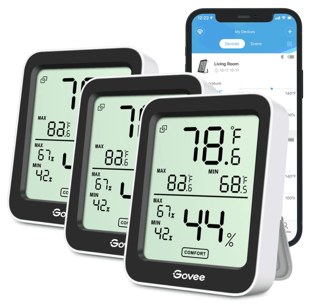 Govee Smart Indoor Thermo-Hygrometer, Smart Climate Monitor