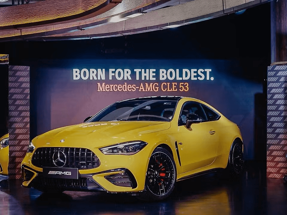 Mercedes-AMG CLE 53 4MATIC+ Coupe Makes a Stunning Debut in India at ₹1.35 Crore