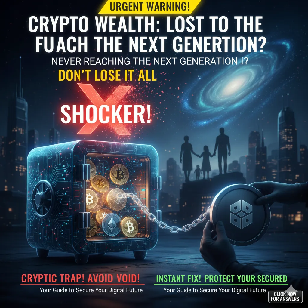 Why Your Crypto Wealth May Never Reach the Next Generation And How to Protect It
