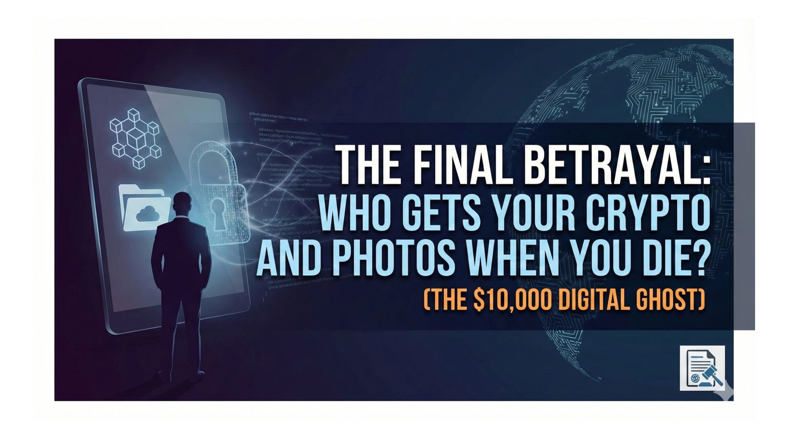 The Final Betrayal: Who Gets Your Crypto and Photos When You Die? (The $10,000 Digital Ghost)